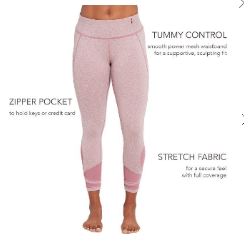 CALIA BY CARRIE UNDERWOOD PINK LEGGINGS
